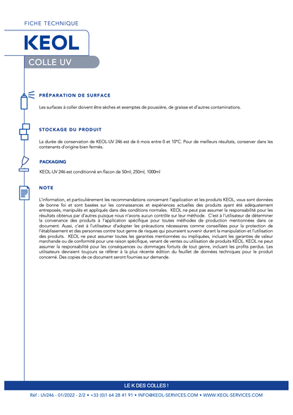 KEOL UV K-LITE 246
