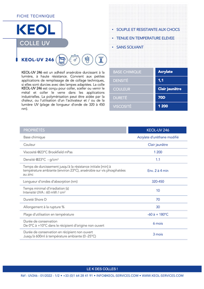 KEOL UV K-LITE 246