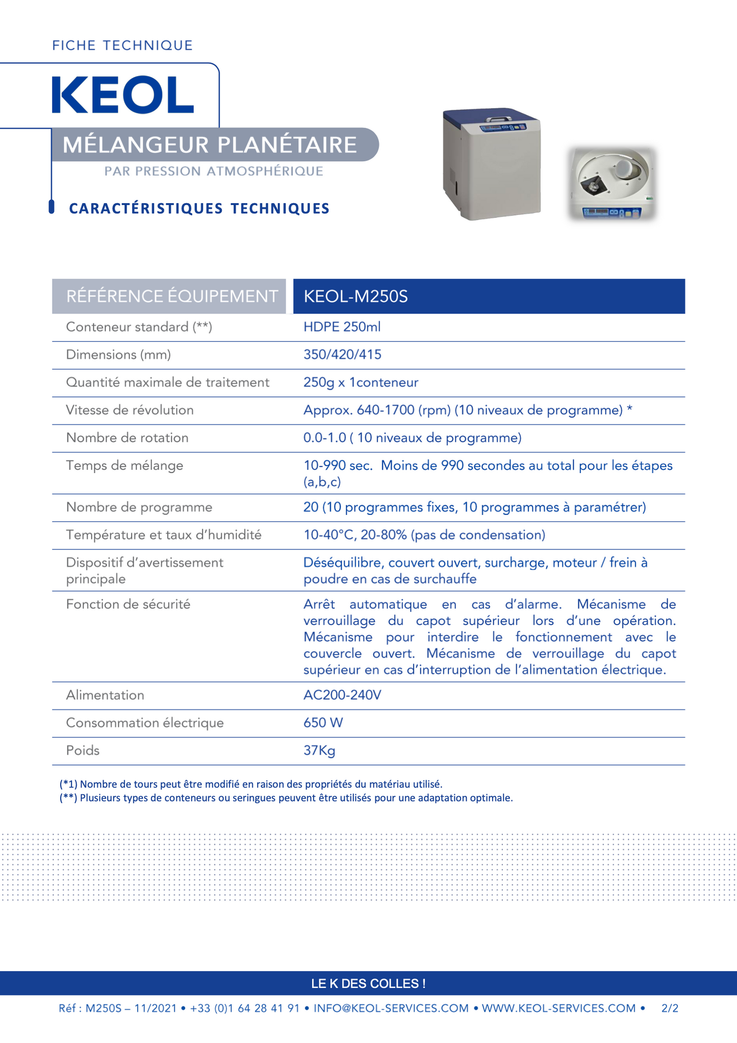 M250S Planetary Pressure Mixer