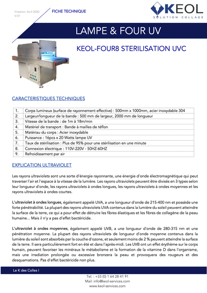 KEOL-UVC STERILIZATION OVEN