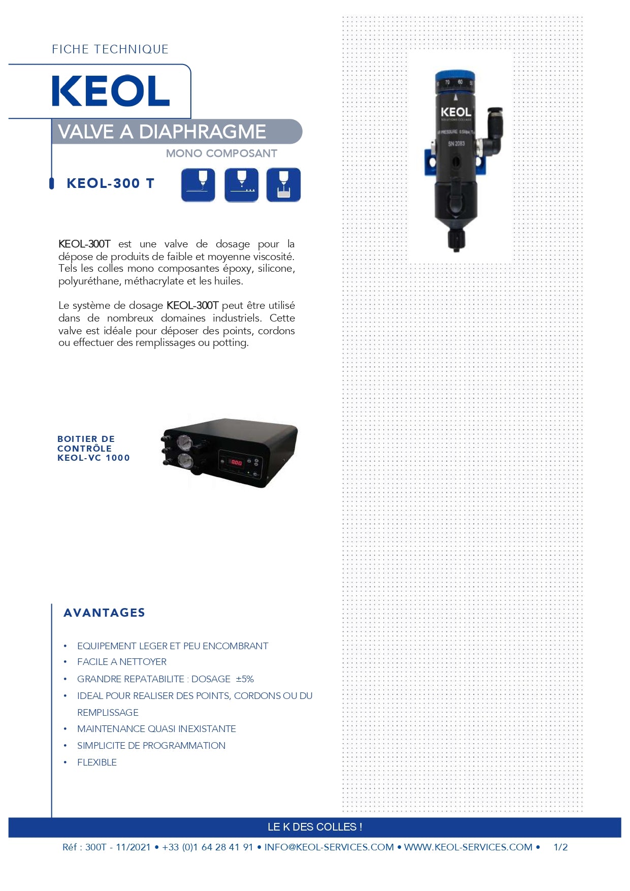 Diaphragm valve - KEOL-300T