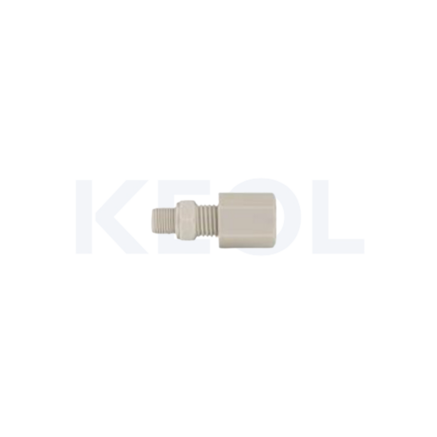 KEOL- Straight cartridge connectors 8x6 1/4